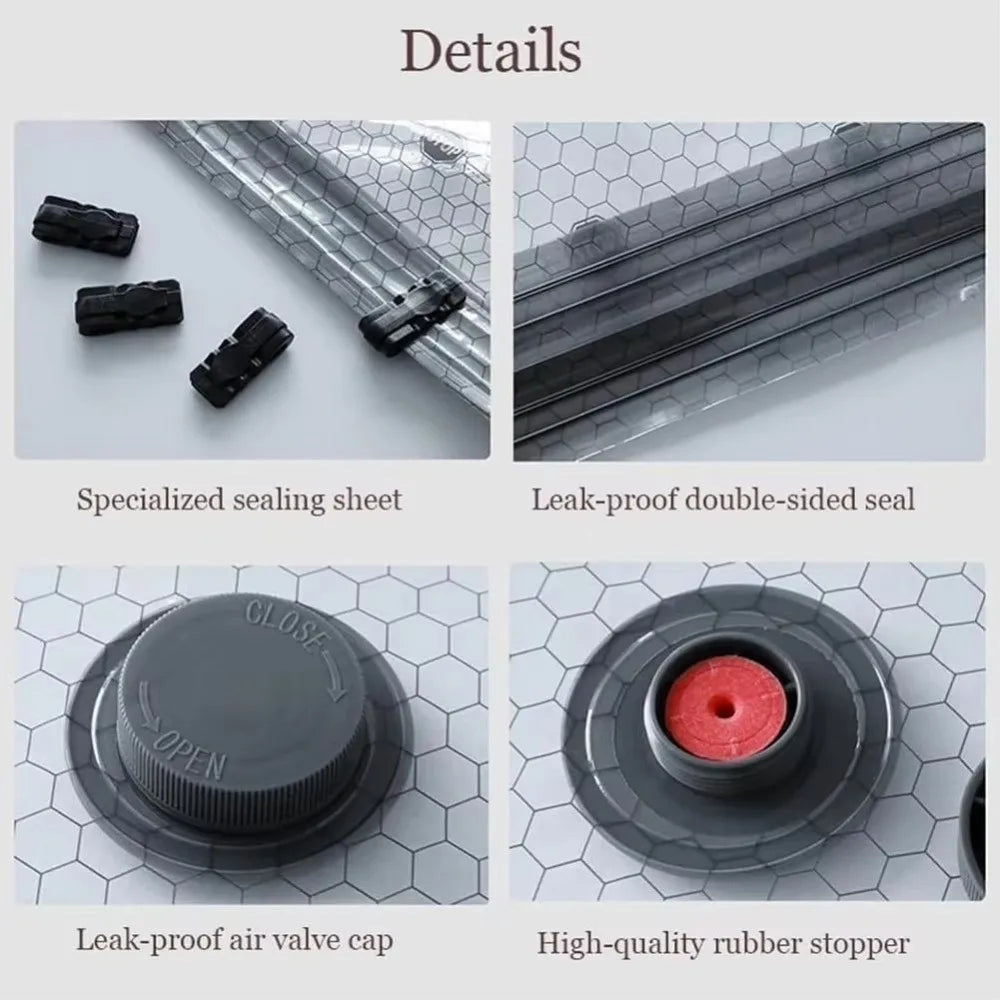 Details of specialized sealing sheet, leak-proof double-sided seal, leak-proof air valve cap, and high-quality rubber stopper
