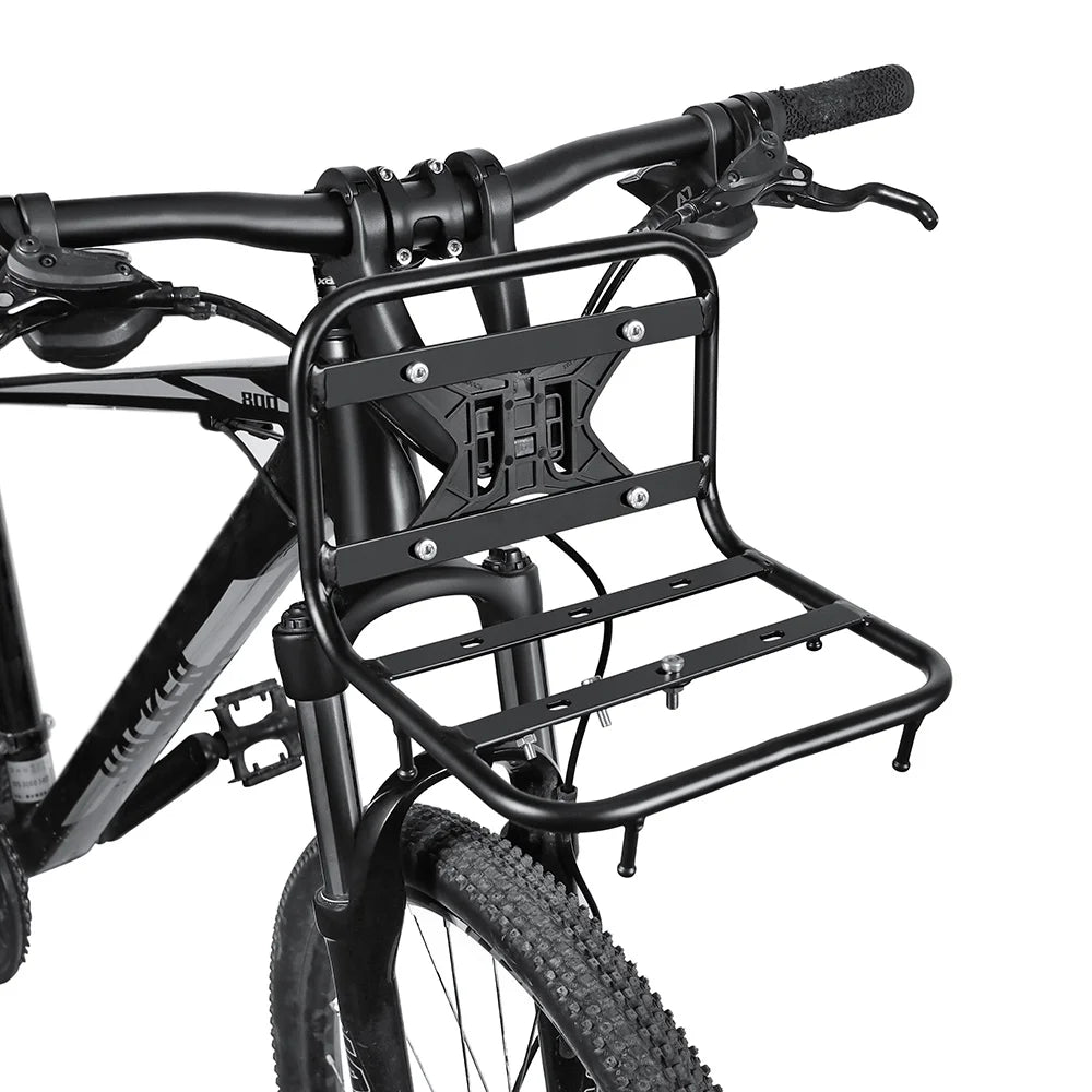 MTB Front Rack Carrier for Bicycle Panniers and Cargo