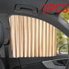 Magnetic Car Window Sun Shades - Set of 2