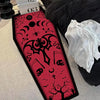 Gothic Skull Print Non-Slip Floor Mat
