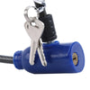 Heavy-Duty Cable Lock with Two Keys for Bikes, Scooters, and More