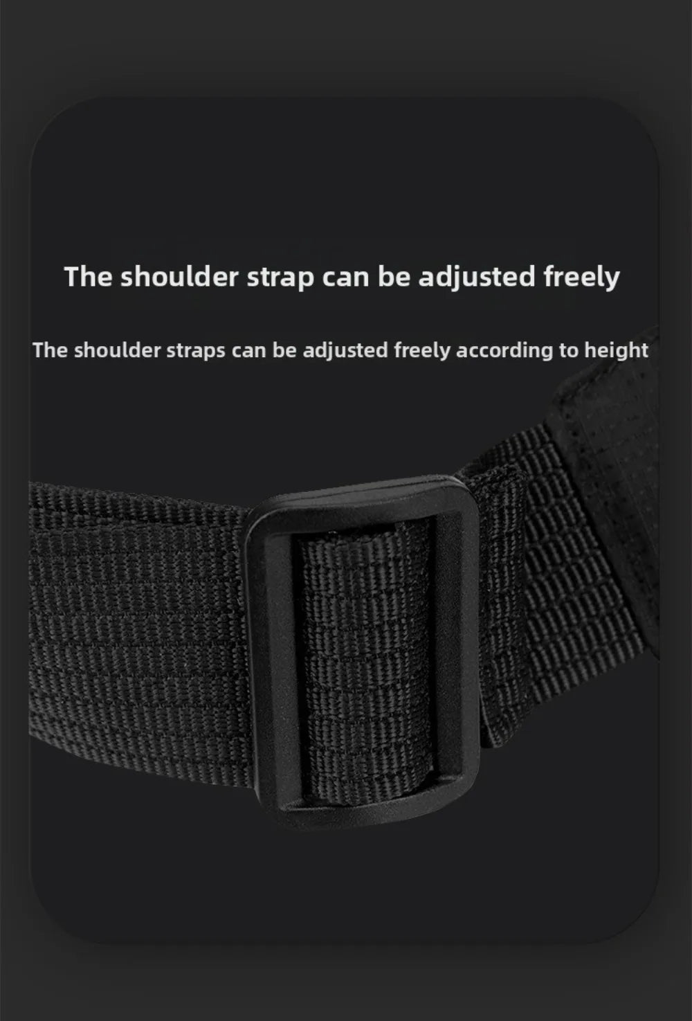 Vintage Style Crossbody Chest Bag for Men – Compact Nylon Shoulder Pack