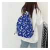 Butterfly Print Canvas Backpack for Women