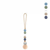 Silicone Baby Pacifier Clip with Wooden Beads