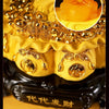 Golden Citrine Crystal Money Tree – Feng Shui Wealth Charm