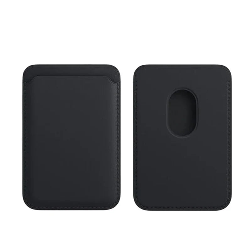 Leather Magnetic Card Holder Phone Case with MagSafe Compatibility