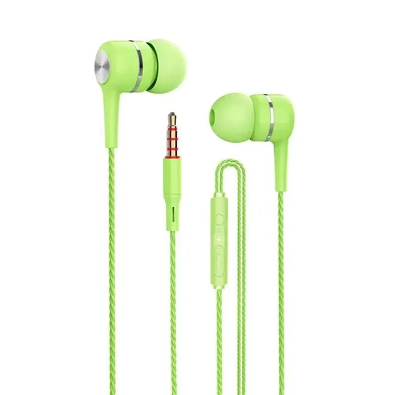 Wired In-Ear Headphones with Microphone