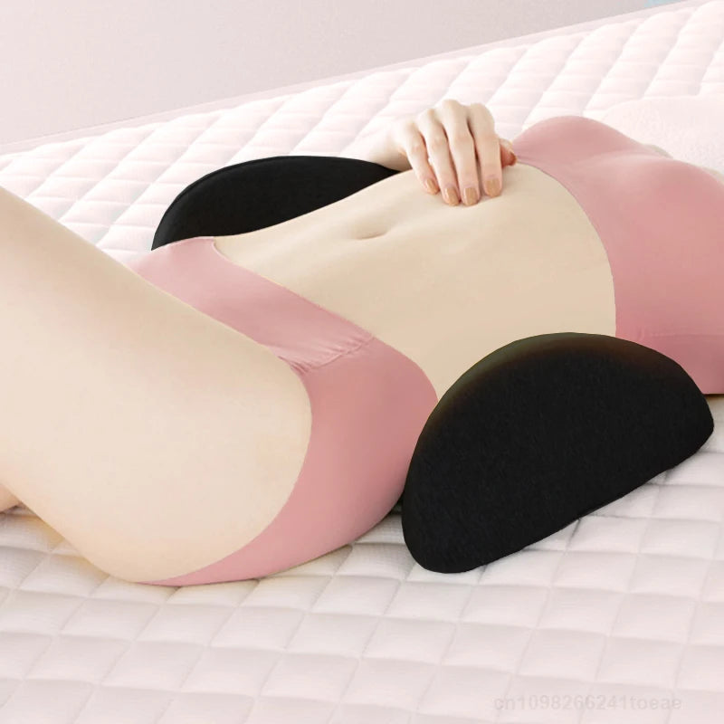 Ergonomic Memory Foam Lumbar Support Cushion