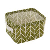 Foldable Canvas Storage Basket with Handles
