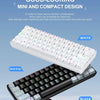 Compact 61-Key Mechanical Gaming Keyboard with RGB Backlighting