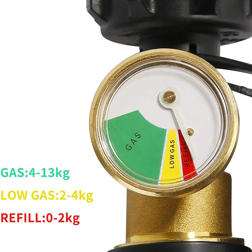 Propane Tank Level Gauge with Leak Detection
