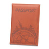 Porte-passeport en cuir élégant