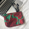 Vintage Floral Cosmetic Bag - Portable Makeup & Toiletry Organizer