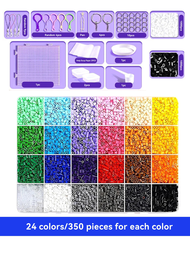 2,6mm Fused Perlen DIY Bastelset