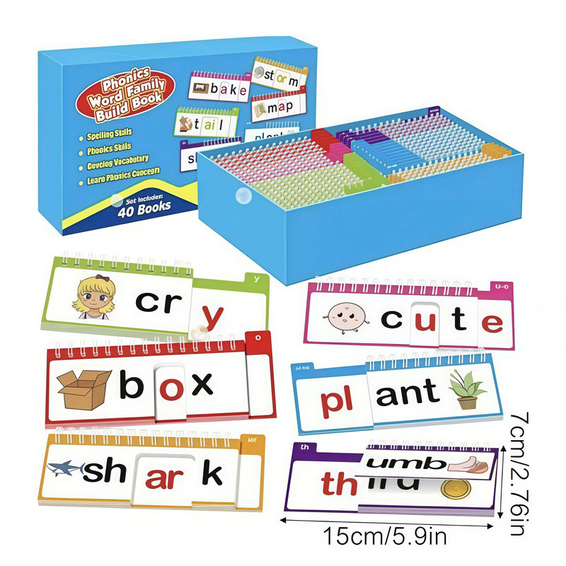 40 Read & Rhyme Flip Books for Early Literacy