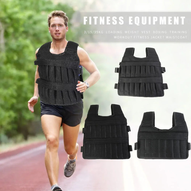 Adjustable Weighted Exercise Vest for Strength Training & Cardio