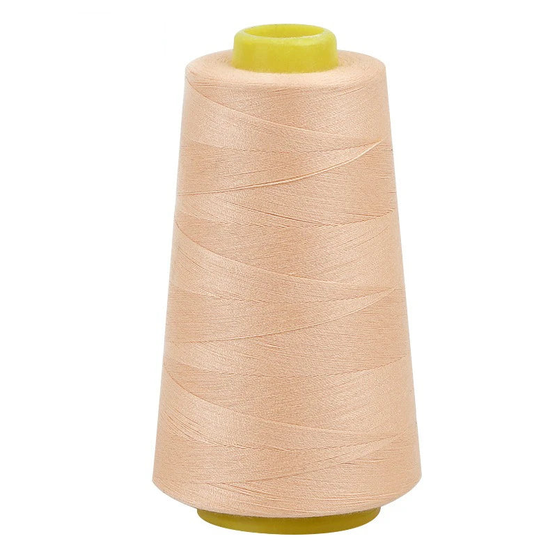 Solid Color Polyester Sewing Thread Spools (3000 Yards Each)