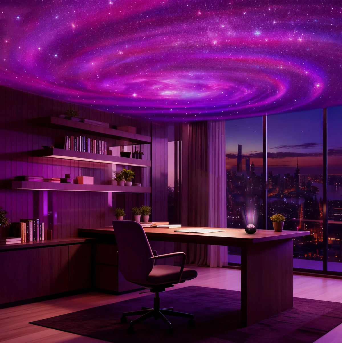 Projecteur LED Ciel Étoilé Galaxy pour Lumière d'Ambiance Nocturne