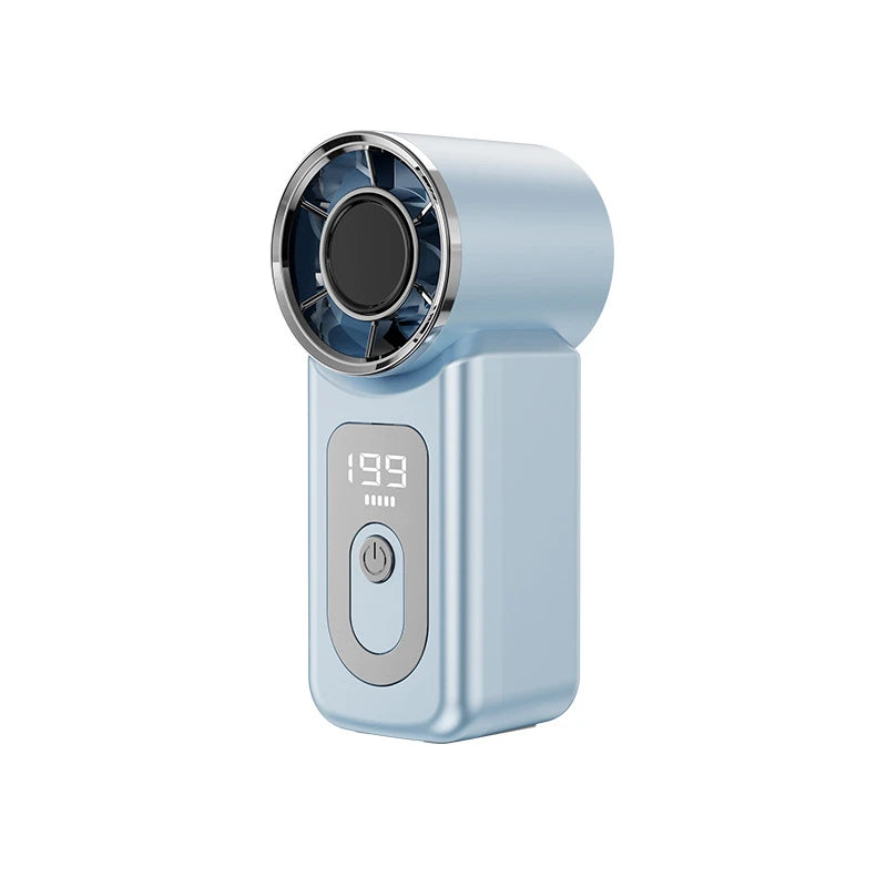 Portable USB Rechargeable Handheld Turbo Fan