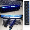 7-Port USB 2.0 Hub with Individual LED Switches