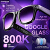 AI Smart Glasses with Camera & Bluetooth
