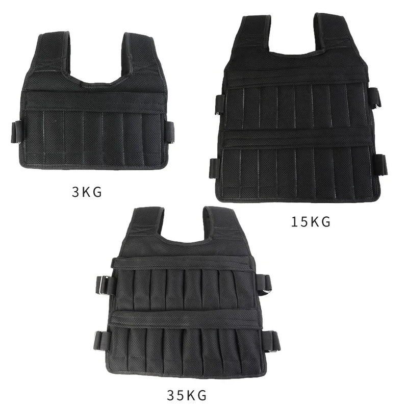 Adjustable Weighted Exercise Vest for Strength Training & Cardio