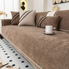 Luxurious Chenille Sofa Cover with Anti-Slip Backing
