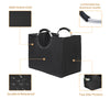Collapsible Utility Tote with Aluminum Handle