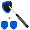 Telescopic Car Windshield Cleaner with Microfiber Pads