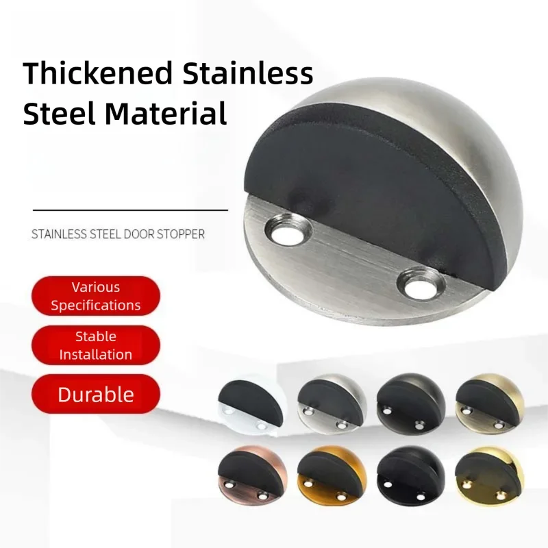 Magnetic No-Drill Door Stopper