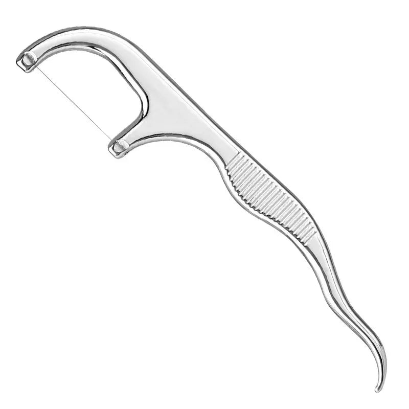 Reusable Stainless Steel Toothpick Set with Portable Case