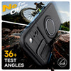 Premium Leather Wallet Case with Card Slots & Kickstand for iPhone