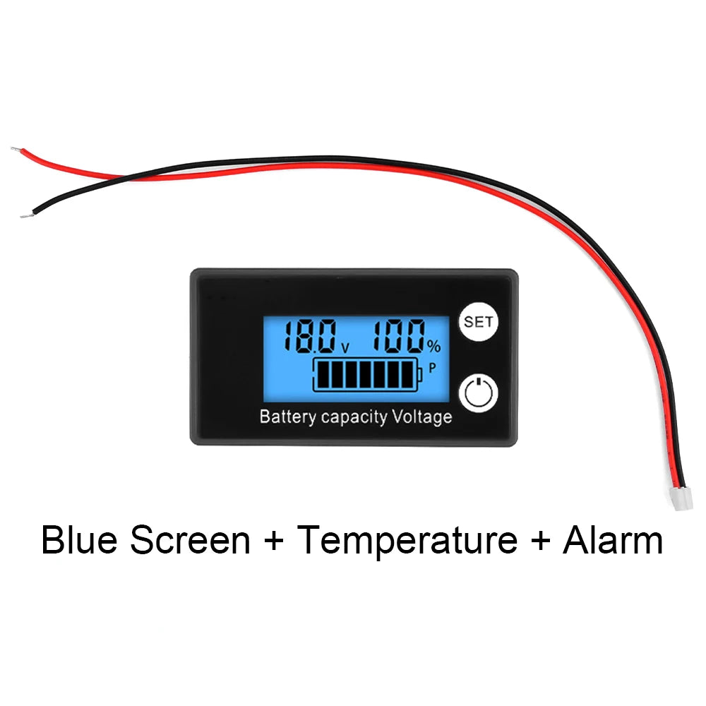 DC 8-100V Battery Capacity Indicator with LCD Display