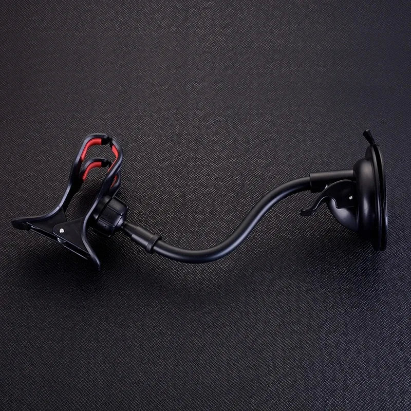 Support universel 360 degrés pour téléphone de voiture avec fixation par ventouse