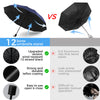 Large Manual Umbrella with Reinforced 12-Bone Frame