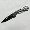 Stainless Steel Folding Knife Set with Compact Design