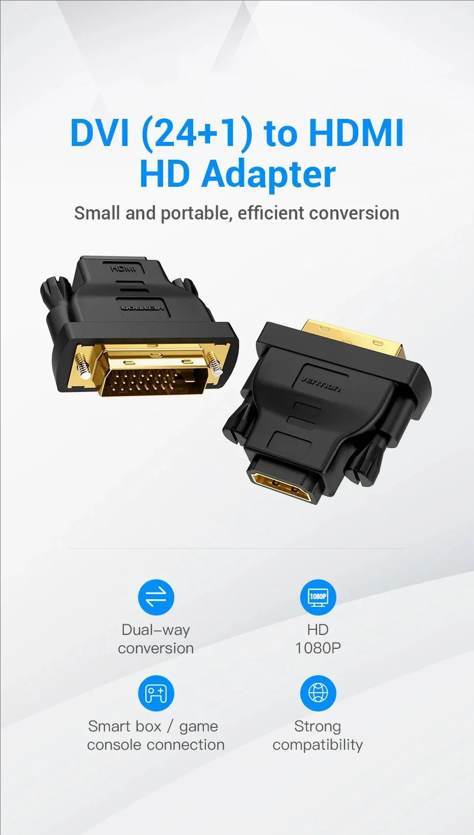 DVI to HDMI Bi-Directional Adapter