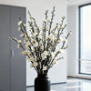 Artificial Plum Blossom Branches - Set of 5 for Elegant Home & Event Decor