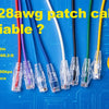 Slim Cat6A Ethernet Patch Cables – 28AWG UTP RJ45 (5-Pack)