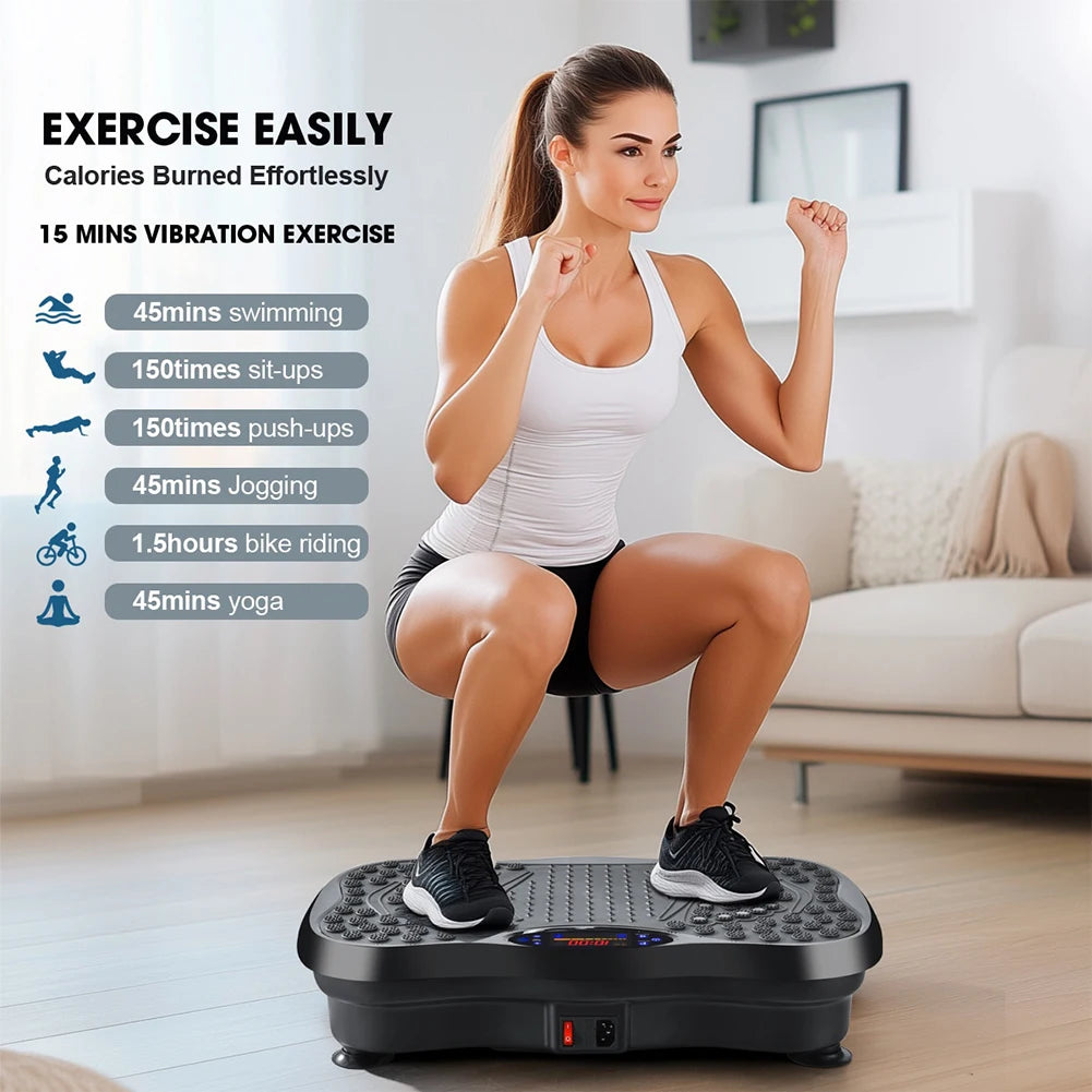 Vibrationsplatte Trainingsgerät für Ganzkörper-Workout