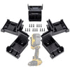Battery & Tool Holder for 18V/20V Power Tools (5-Pack)