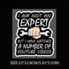 Humorous Mechanic Vinyl Decal