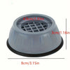 Anti-Slip Leveling Feet for Washing Machines and Refrigerators (4-Pack)