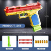 Building Block Toy Gun with Continuous Firing Blowback Action