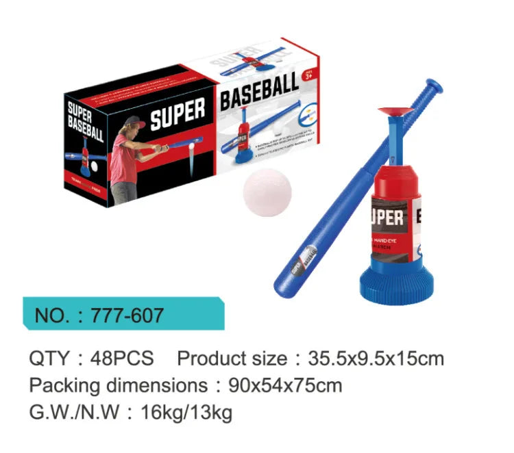 Automatische Baseball-Worfmachine mit ausziehbarem Schläger
