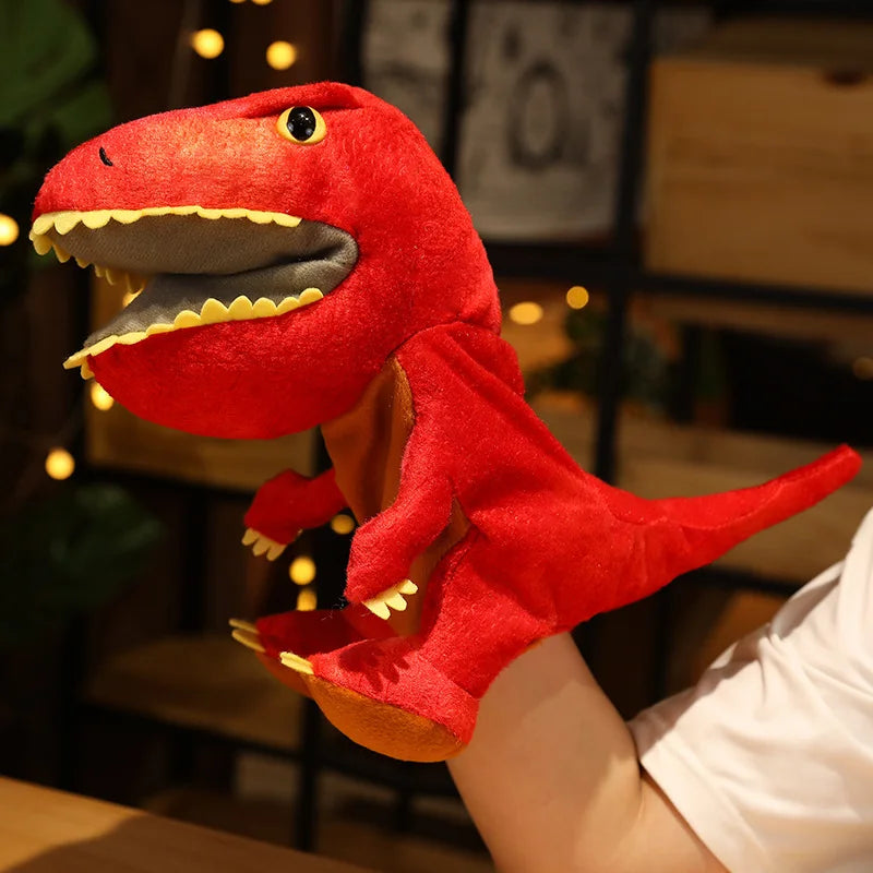 Dinosaur Hand Puppet Plush Toy – Movable Mouth for Imaginative Play