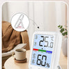 Digital Temperature and Humidity Monitor with Clock and Backlight