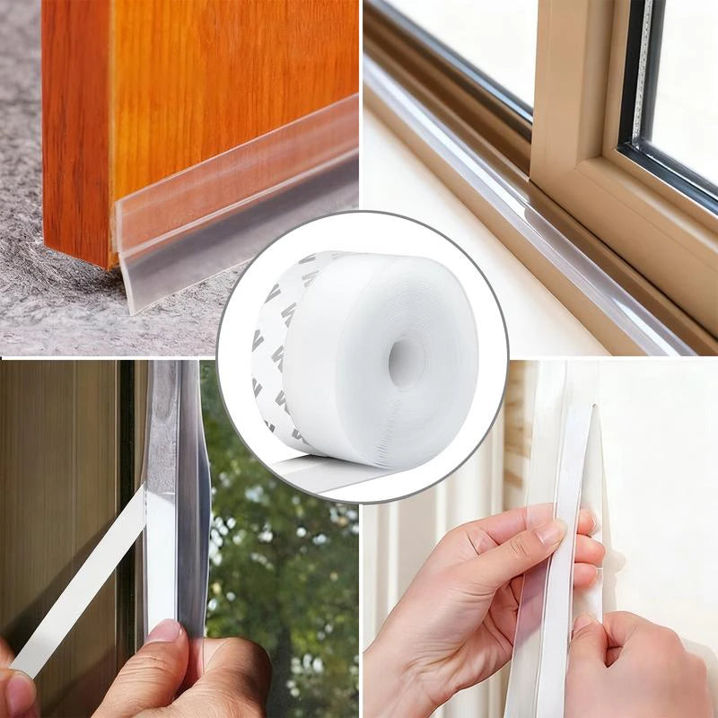 Self-Adhesive Weather Stripping Seal Tape for Doors and Windows