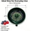 Self-Spinning Fruit & Vegetable Washer Bowl with Drain Holes