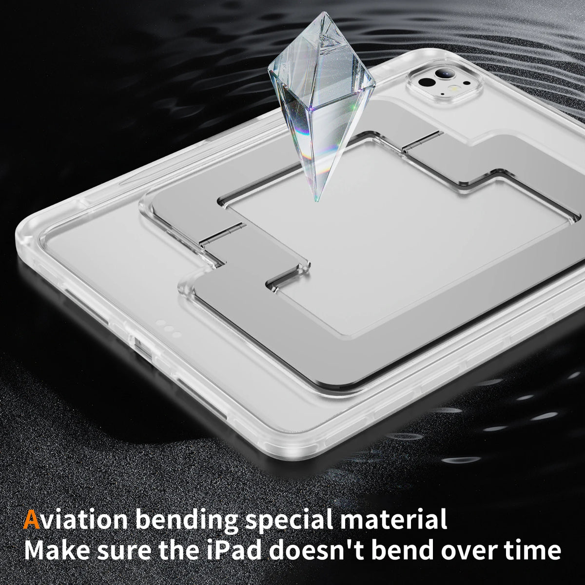 Shockproof Tablet Case with Hand Strap and Stand